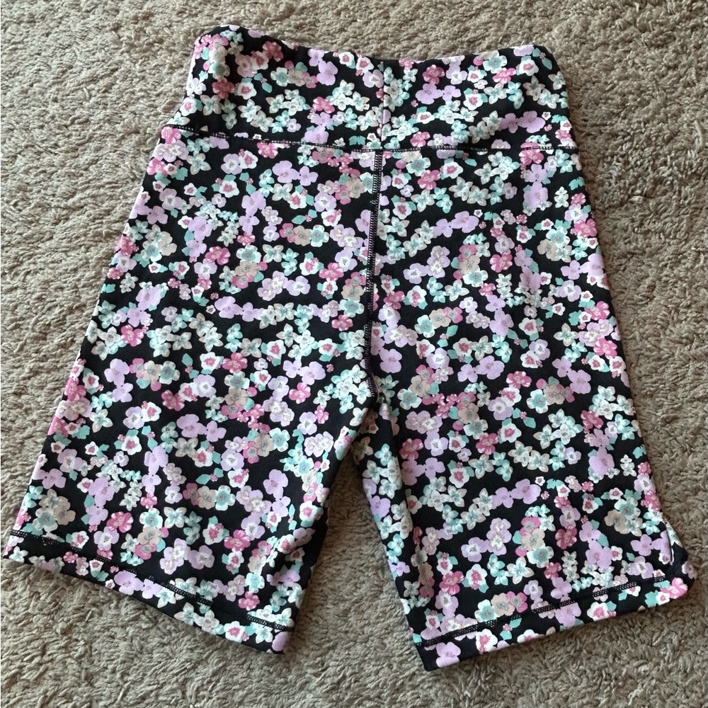 Aeropostale Floral Crossover Bike Shorts - Picture 6 of 7